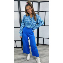 Pantalón de punto de pata...